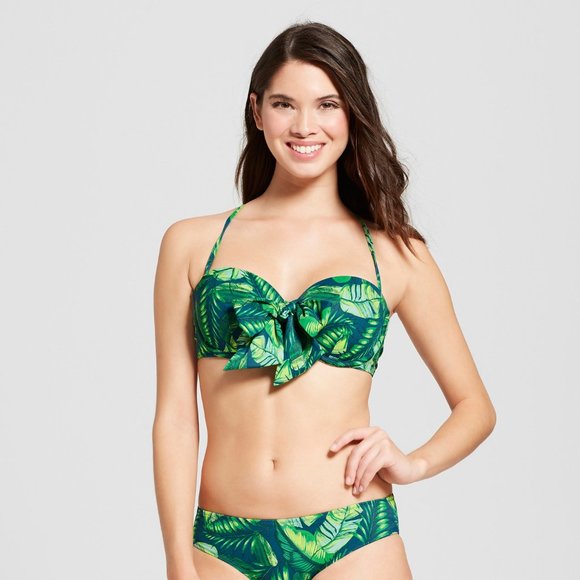 Shade & Shore Vacay Light Lift Palm Print Bikini - Picture 2 of 9